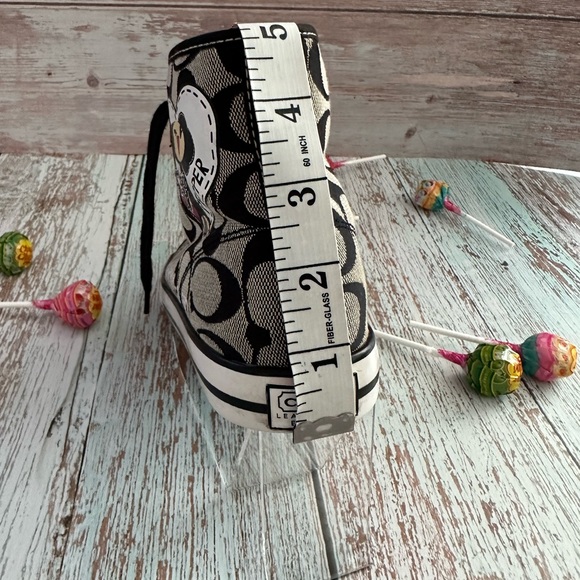 🔹Coach Women’s Black Printed Sneakers - Size 6B🔸 - Picture 15 of 16